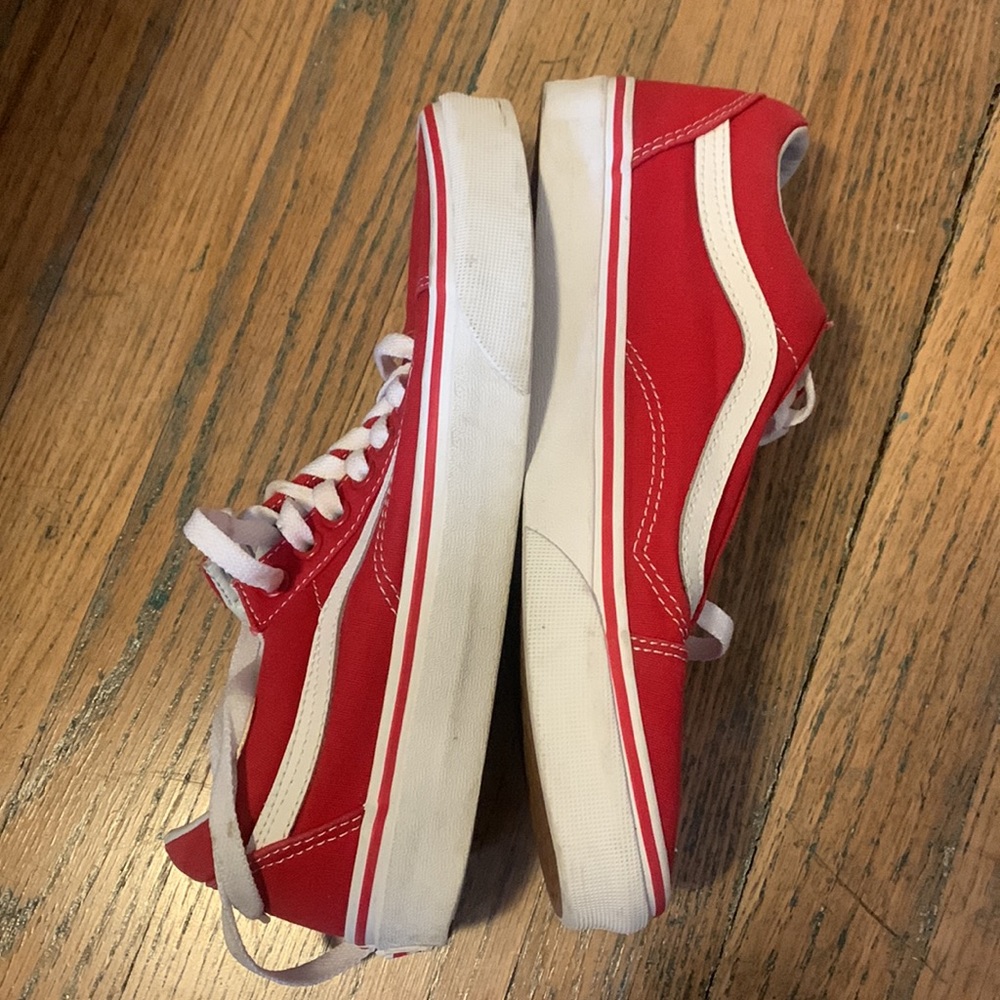 Red Vans - Picture 3 of 4